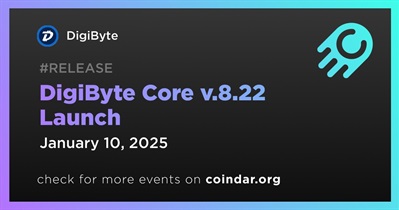 DigiByte to Release DigiByte Core v8.22 on January 10th