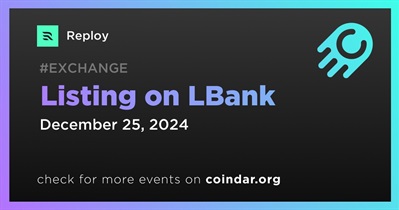 Reploy to Be Listed on LBank