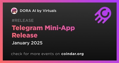 DORA AI by Virtuals to Release Telegram Mini-App in January