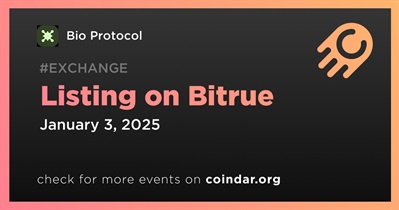 Bio Protocol to Be Listed on Bitrue January 3rd