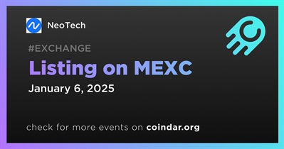 NeoTech to Be Listed on MEXC