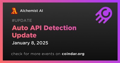 Alchemist AI to Release Auto API Detection Update