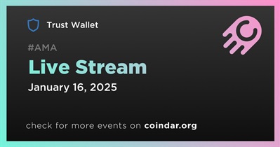 Trust Wallet to Hold Live Stream on January 16th