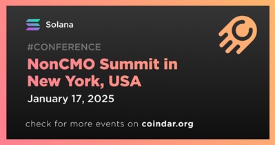 Solana to Host NonCMO Summit in New York on January 17th