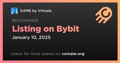 GAME by Virtuals to Be Listed on Bybit