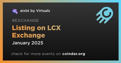 Aixbt by Virtuals to Be Listed on LCX Exchange in January