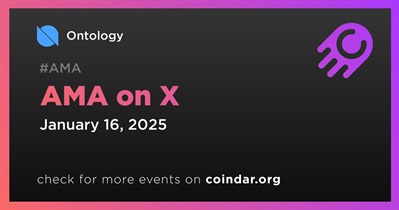 Ontology to Hold AMA on X on January 16th