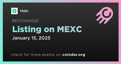 Halo to Be Listed on MEXC on January 15th