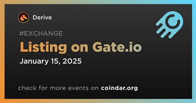 Derive to Be Listed on Gate.io