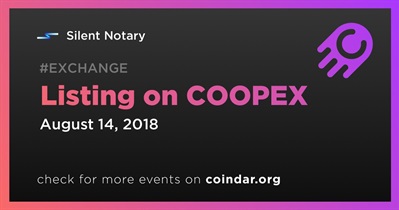 Listing on COOPEX