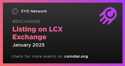 Listado en LCX Exchange