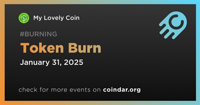 My Lovely Coin to Hold Token Burn on January 31st