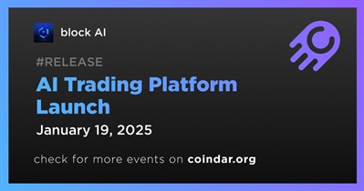 Block AI to Release AI Trading Platform on January 19th