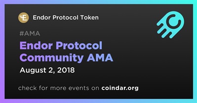 Endor Protocol Community AMA