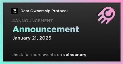 Data Ownership Protocol to Make Announcement on January 21st