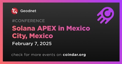 Geodnet to Participate in Solana APEX in Mexico City on February 7th