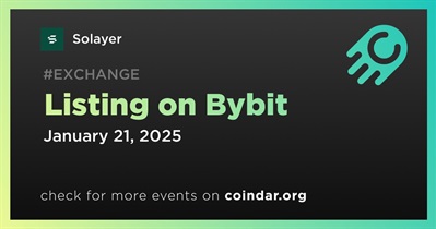 Solayer to Be Listed on Bybit on January 21st