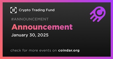 Crypto Trading Fund to Make Announcement on January 30th