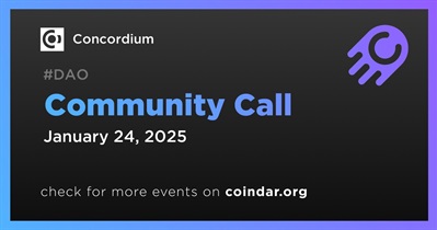 Concordium to Host Community Call on January 24th