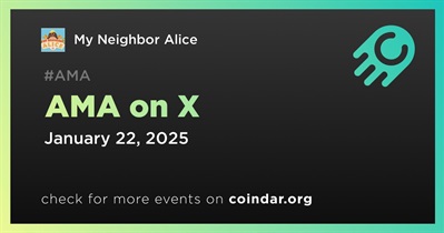 My Neighbor Alice to Hold AMA on X on January 22nd