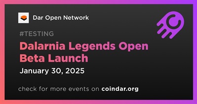 Dar Open Network to Launch Dalarnia Legends Open Beta on January 30th