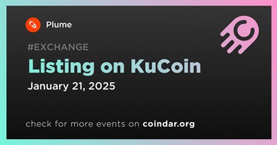 Plume to Be Listed on KuCoin