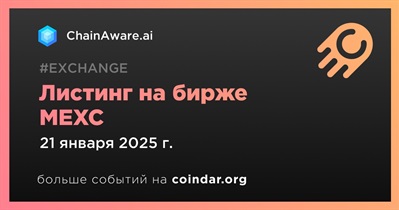 MEXC проведет листинг ChainAware.ai