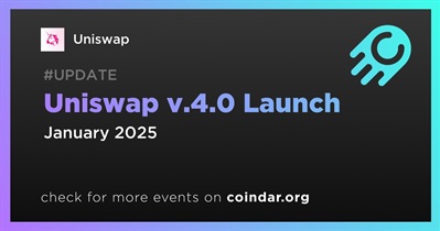 Uniswap to Launch Uniswap v.4.0 in January