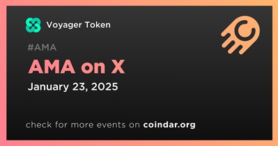 Voyager Token to Hold AMA on X on January 23rd