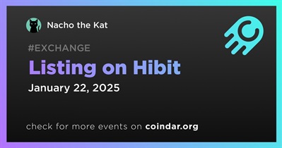 Nacho the Kat to Be Listed on Hibit