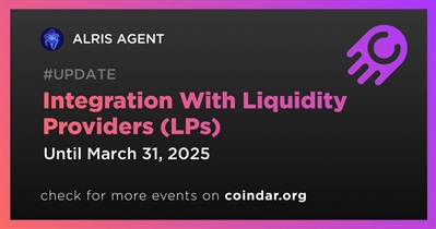 ALRIS AGENT to Be Integrated With Liquidity Providers (LPs) in Q1