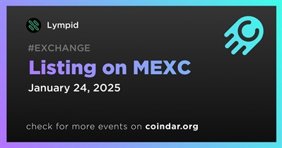 Lympid to Be Listed on MEXC on January 24th