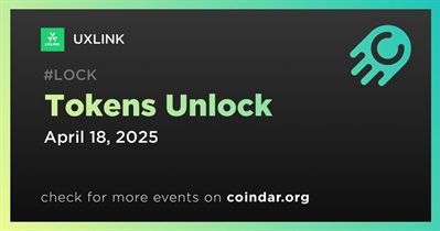 11.09% of UXLINK Tokens Will Be Unlocked on April 18th