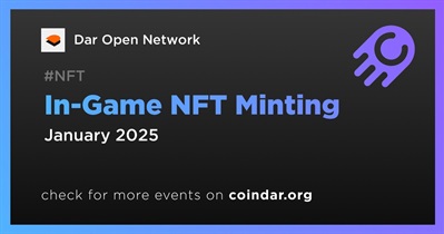 Dar Open Network to Add In-Game NFT Minting in January