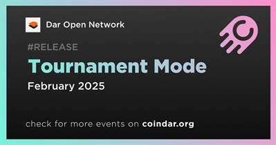 Dar Open Network to Add Tournament Mode in February