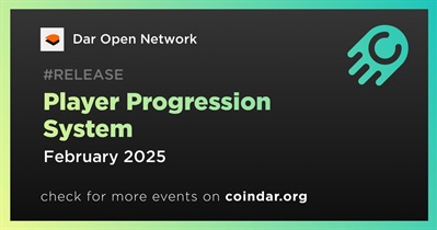 Dar Open Network to Add Player Progression System in February