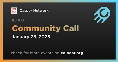 Casper Network to Host Community Call on January 28th