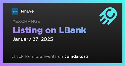 PinEye to Be Listed on LBank