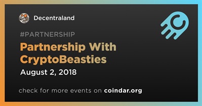 Partnership With CryptoBeasties