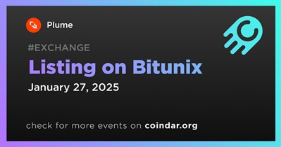 Plume to Be Listed on Bitunix