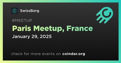 SwissBorg to Host Meetup in Paris on January 29th