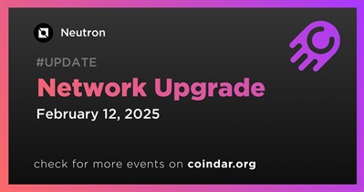 Neutron to Release Network Upgrade on February 12th