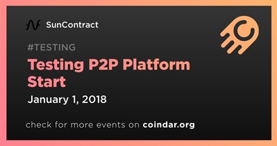 Pagsubok sa P2P Platform Start