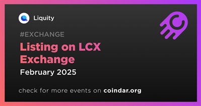 LCX Exchange पर लिस्टिंग