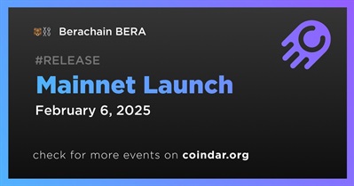 Berachain BERA to Launch Mainnet on February 6th