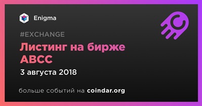 Листинг на бирже ABCC