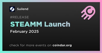 Suilend to Launch STEAMM in February