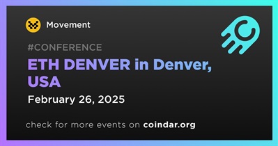 Movement to Participate in ETH DENVER in Denver on February 26th