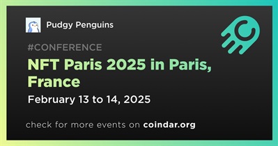 Pudgy Penguins to Participate in NFT Paris 2025 in Paris on February 13th