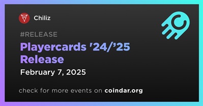 Chiliz to Release Playercards '24/’25